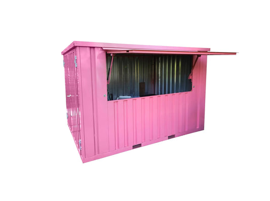 Contenedor Barra Desmontable 3×2 m Rosa
