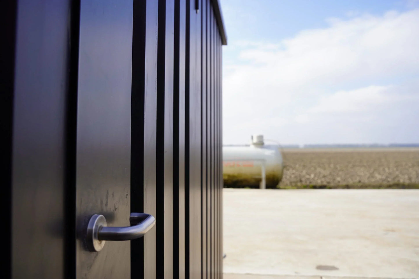Contenedor de almacenamiento de 5 x 2 metros – con puerta doble&nbsp;