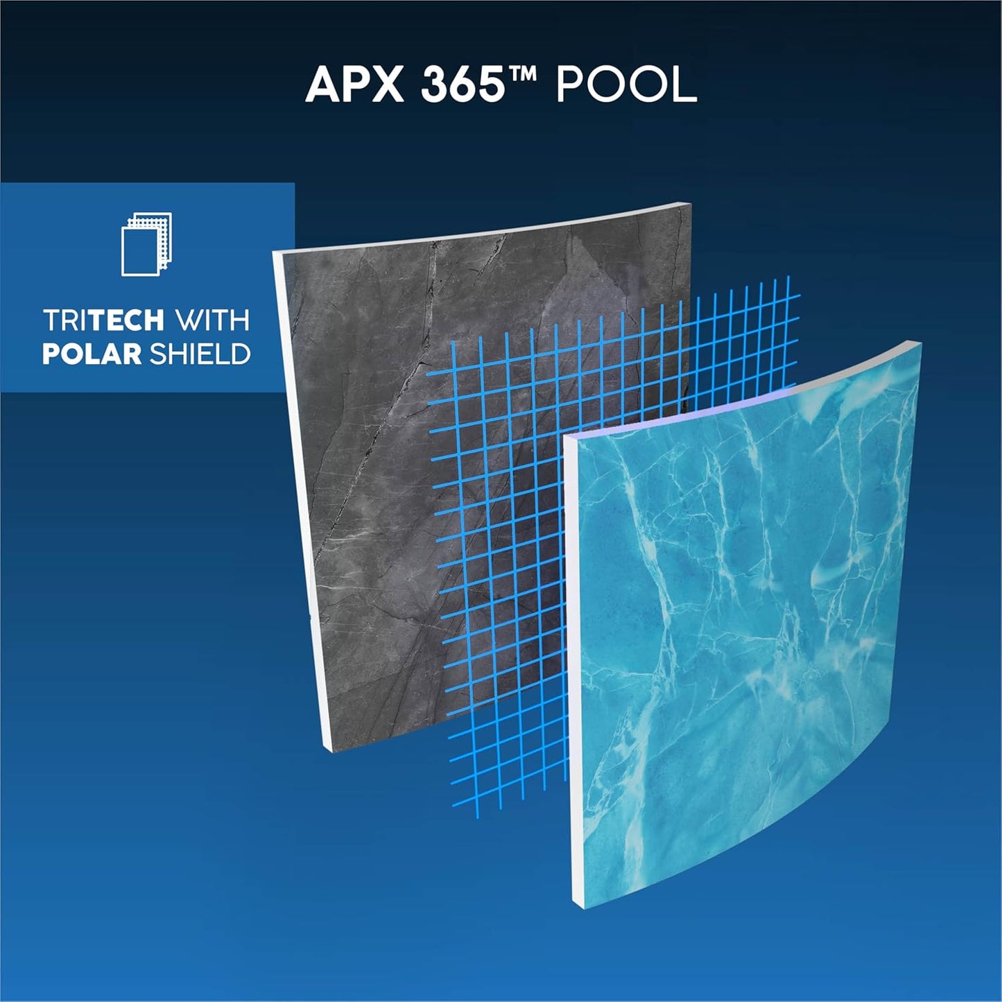 Juego de Piscina Rectangular de 24' x 12' x 52"/7.32 MX 3.66 MX 1.32 m