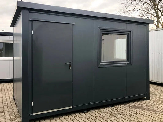 Contenedor 4×2,40m Oficina Jardín privado
